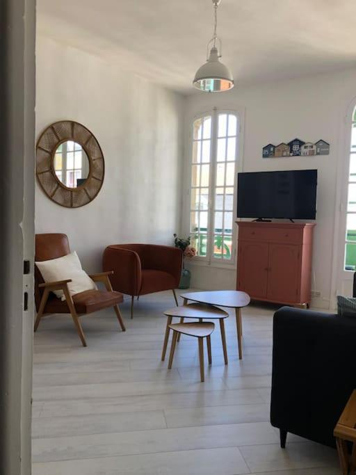 Appartement Vue Mer Laterale Mers-les-Bains Extérieur photo