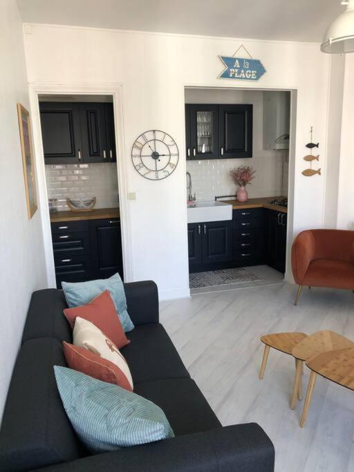 Appartement Vue Mer Laterale Mers-les-Bains Extérieur photo